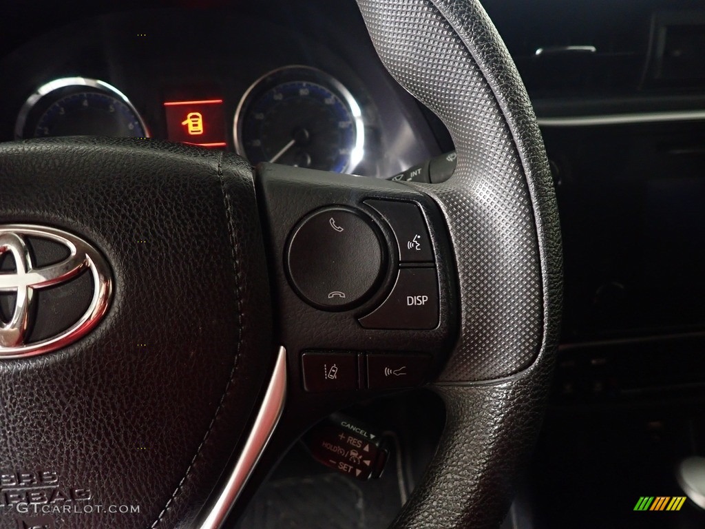 2019 Corolla LE - Falcon Gray metallic / Black photo #26