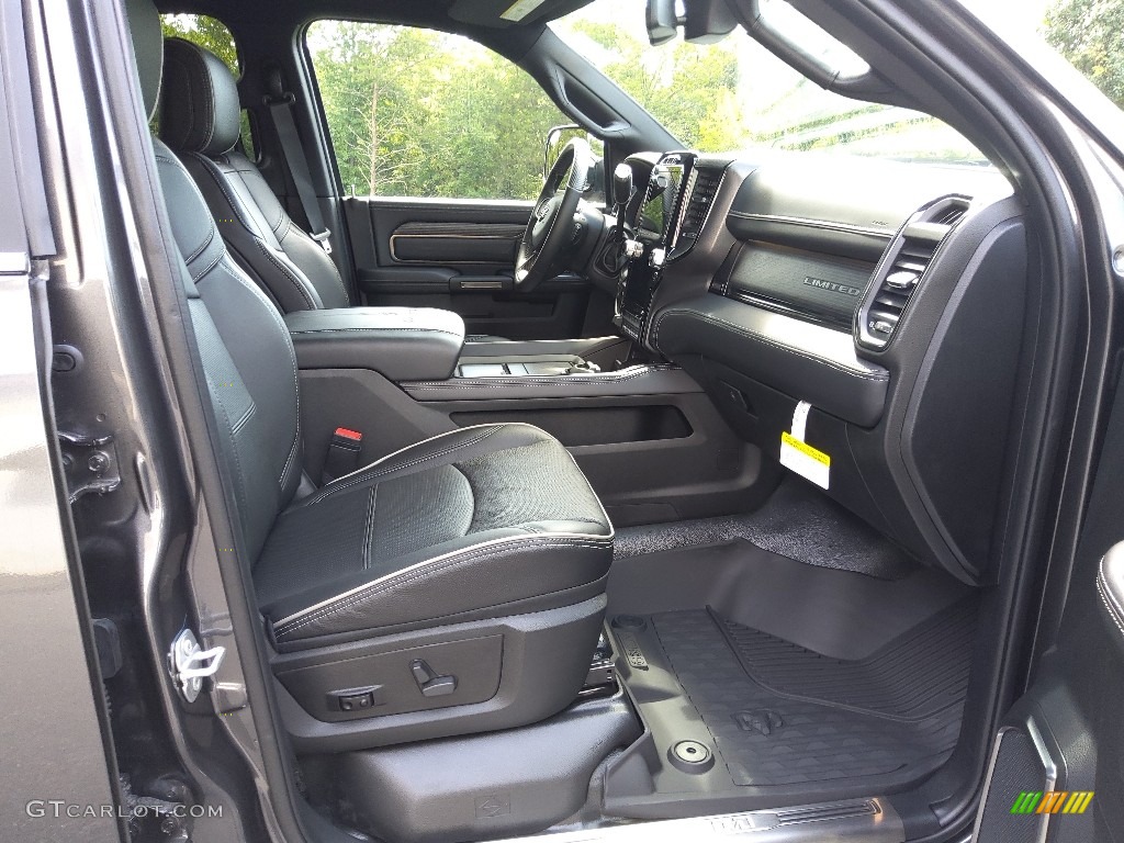Black Interior 2022 Ram 3500 Limited Crew Cab 4x4 Chassis Photo #144734380