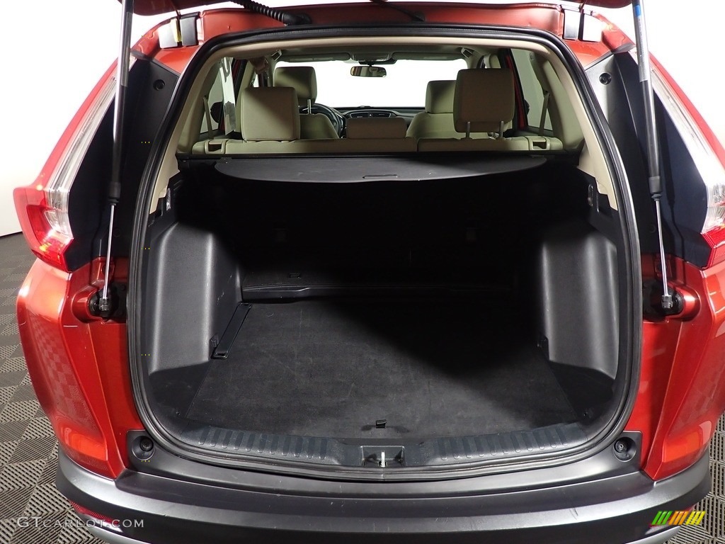 2019 CR-V EX AWD - Molten Lava Pearl / Gray photo #14