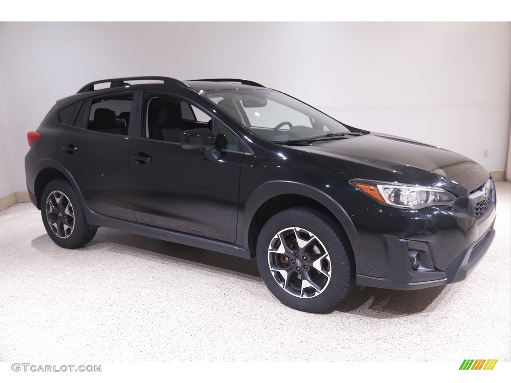 Crystal Black Silica 2020 Subaru Crosstrek 2.0 Premium Exterior Photo #144735822