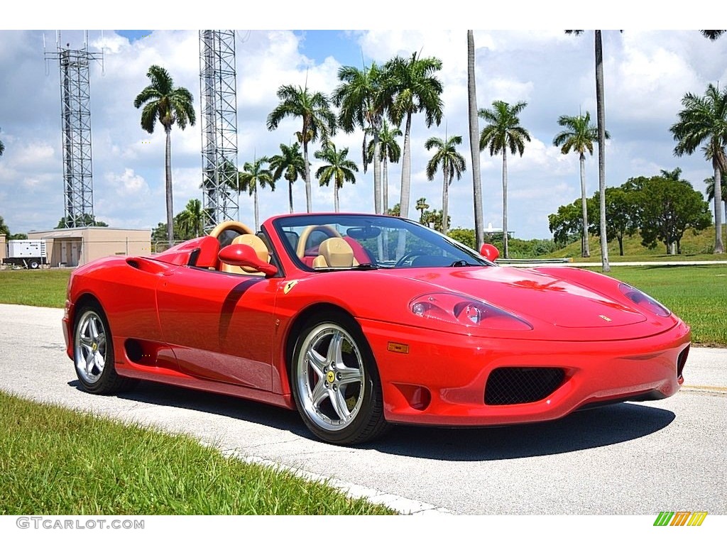 Corsa Red 2004 Ferrari 360 Spider F1 Exterior Photo #144735824