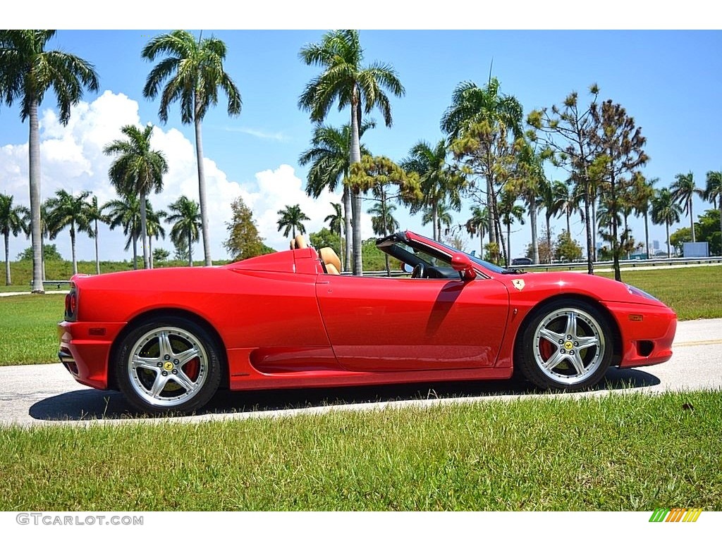 Corsa Red 2004 Ferrari 360 Spider F1 Exterior Photo #144735856