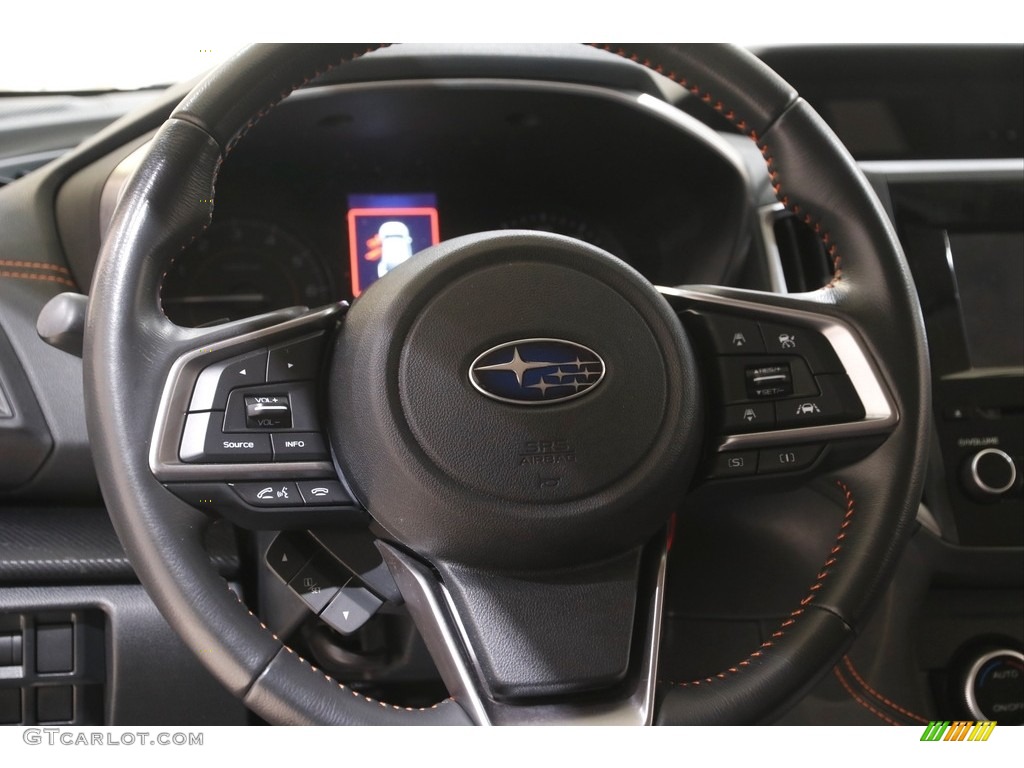 2020 Subaru Crosstrek 2.0 Premium Gray Steering Wheel Photo #144735933