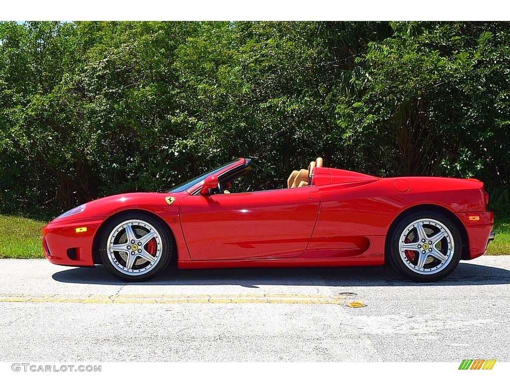 Corsa Red 2004 Ferrari 360 Spider F1 Exterior Photo #144735934