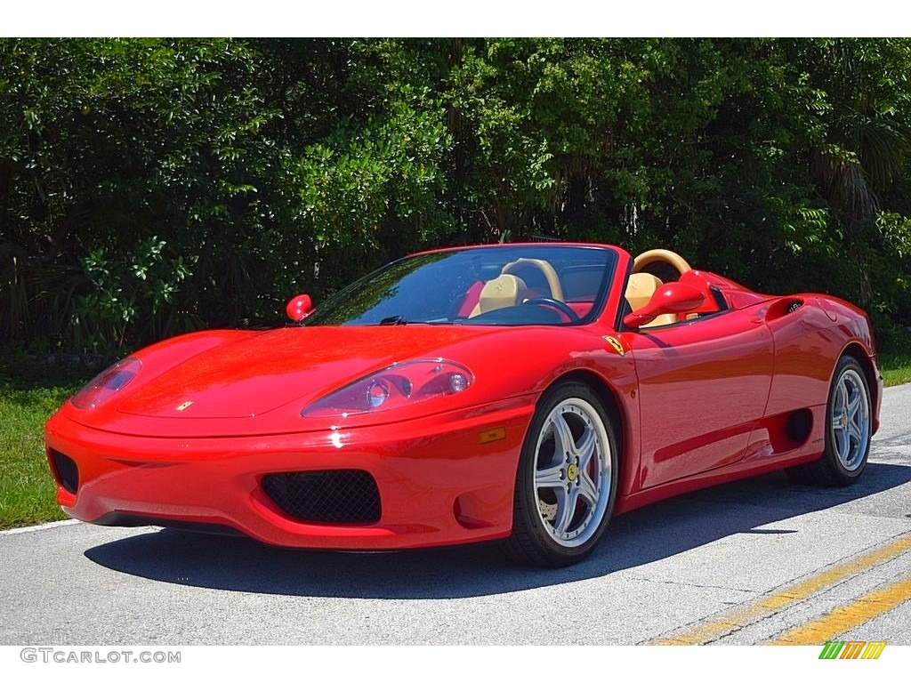 Corsa Red 2004 Ferrari 360 Spider F1 Exterior Photo #144735957