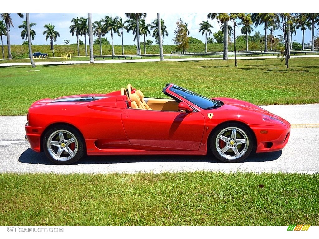 Corsa Red 2004 Ferrari 360 Spider F1 Exterior Photo #144736004