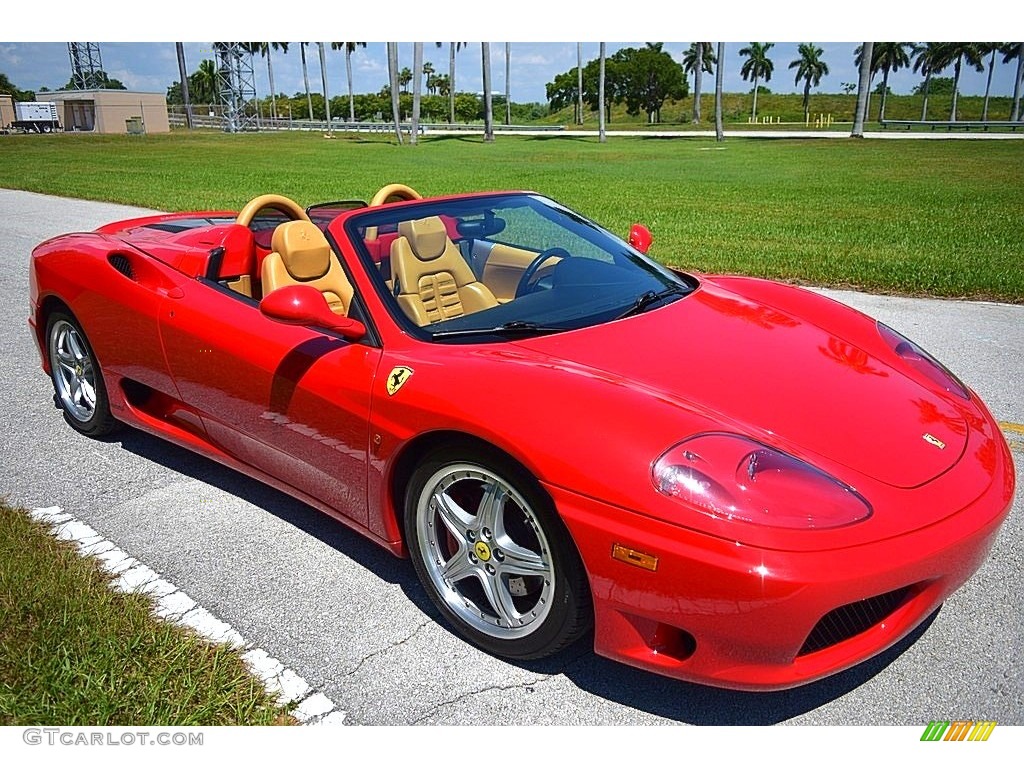 Corsa Red 2004 Ferrari 360 Spider F1 Exterior Photo #144736028