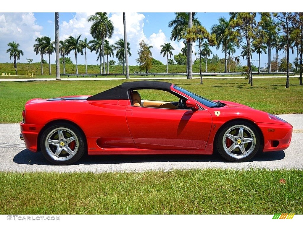 Corsa Red 2004 Ferrari 360 Spider F1 Exterior Photo #144736097