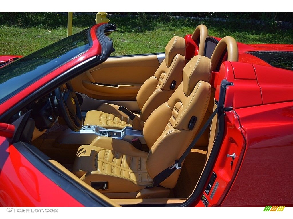 Beige Interior 2004 Ferrari 360 Spider F1 Photo #144736457