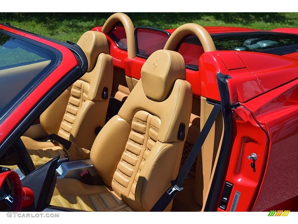 Beige Interior 2004 Ferrari 360 Spider F1 Photo #144736478