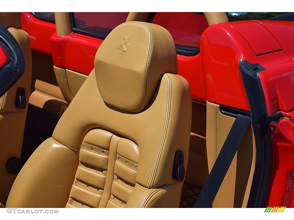 Beige Interior 2004 Ferrari 360 Spider F1 Photo #144736489