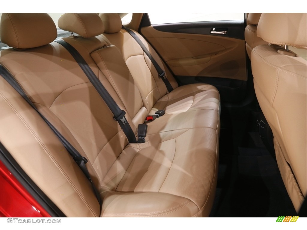 2013 Sonata Limited - Sparkling Ruby / Camel photo #16