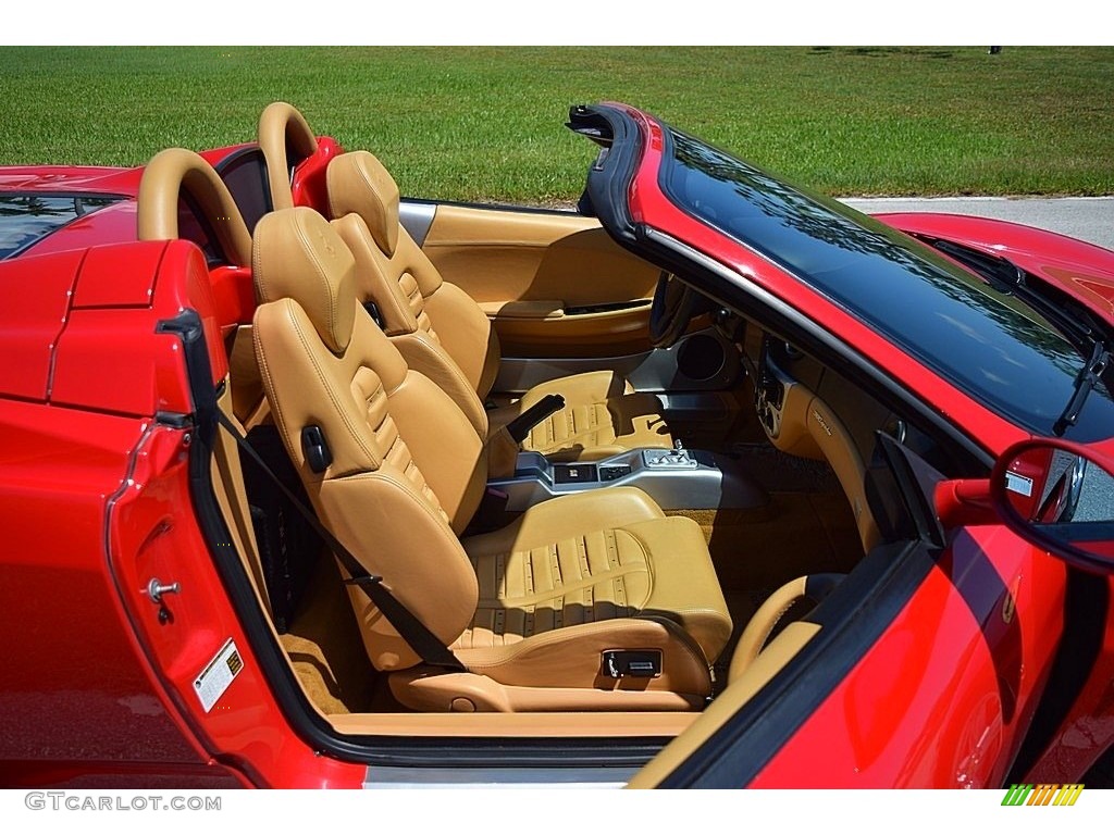 Beige Interior 2004 Ferrari 360 Spider F1 Photo #144736706