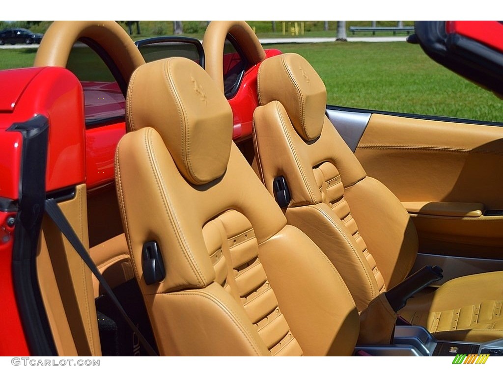 Beige Interior 2004 Ferrari 360 Spider F1 Photo #144736724