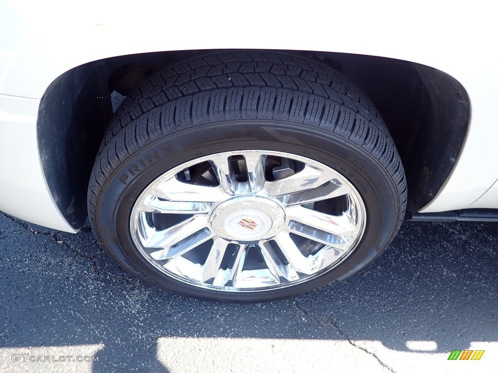 2013 Escalade Platinum AWD - White Diamond Tricoat / Ebony photo #13