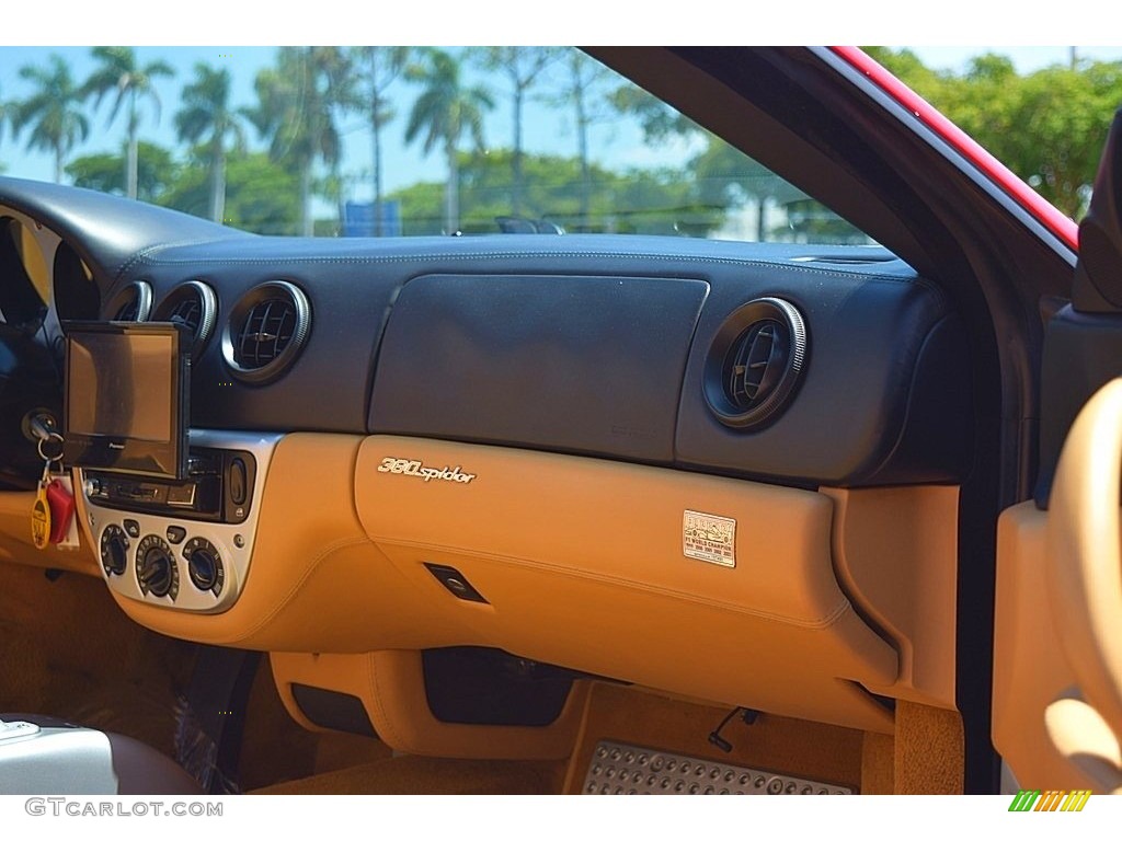 2004 Ferrari 360 Spider F1 Beige Dashboard Photo #144736853