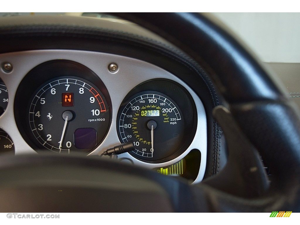 2004 Ferrari 360 Spider F1 Gauges Photo #144737174