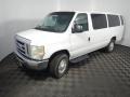 Oxford White - E Series Van E350 Super Duty XLT Extended Passenger Photo No. 8