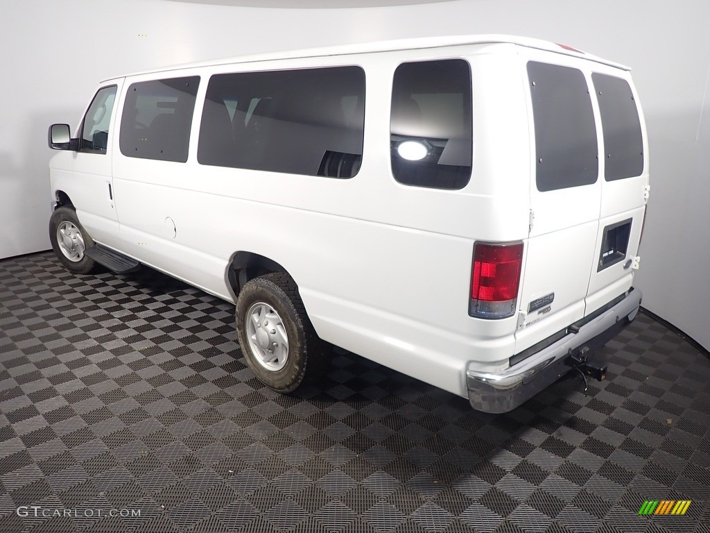 Oxford White 2008 Ford E Series Van E350 Super Duty XLT Extended Passenger Exterior Photo #144737573