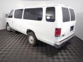 Oxford White 2008 Ford E Series Van E350 Super Duty XLT Extended Passenger Exterior