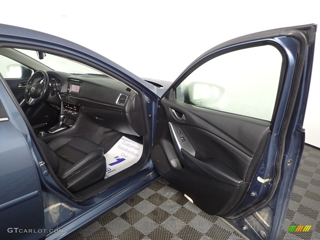 2015 Mazda6 Touring - Blue Reflex Mica / Black photo #22