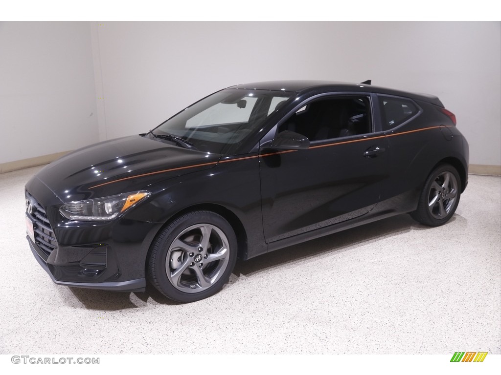 2019 Veloster 2.0 - Ultra Black / Black photo #3