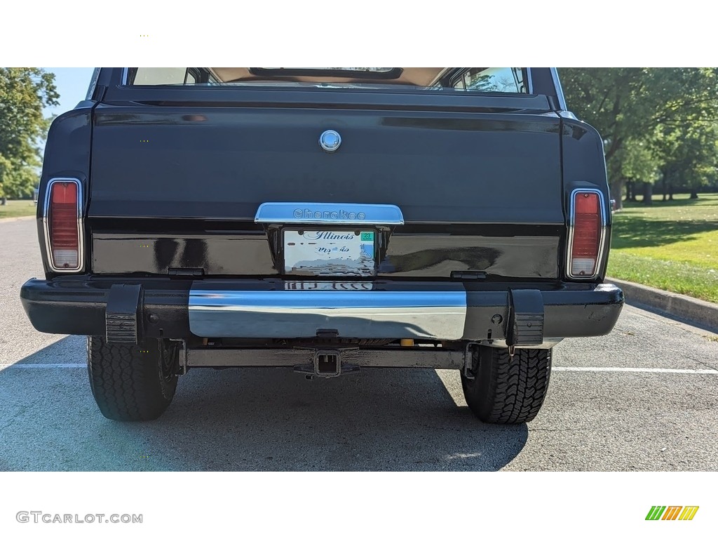 Classic Black 1979 Jeep Cherokee Chief 4x4 Exterior Photo #144738224
