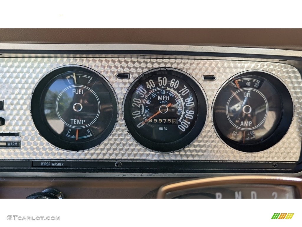 1979 Jeep Cherokee Chief 4x4 Gauges Photos