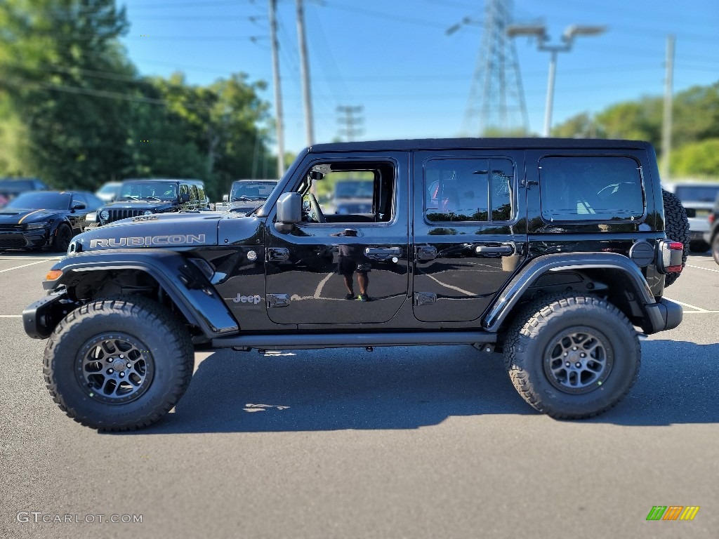Black 2022 Jeep Wrangler Unlimited Rubicon 392 4x4 Exterior Photo #144738557