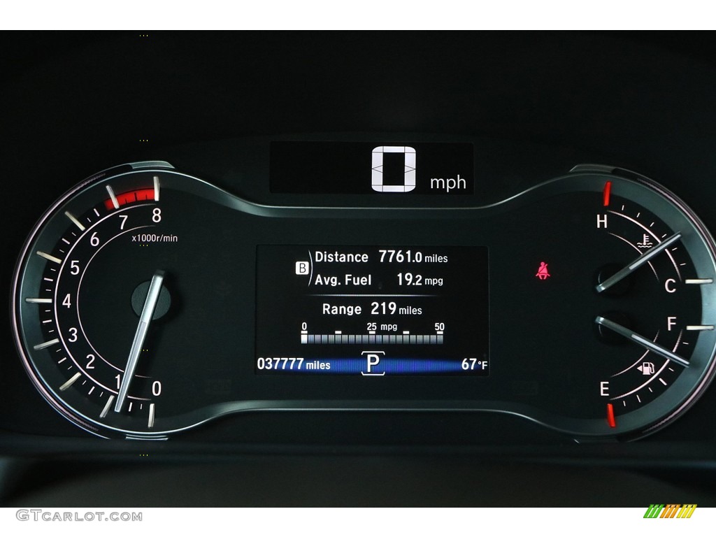 2018 Honda Pilot Touring Gauges Photos