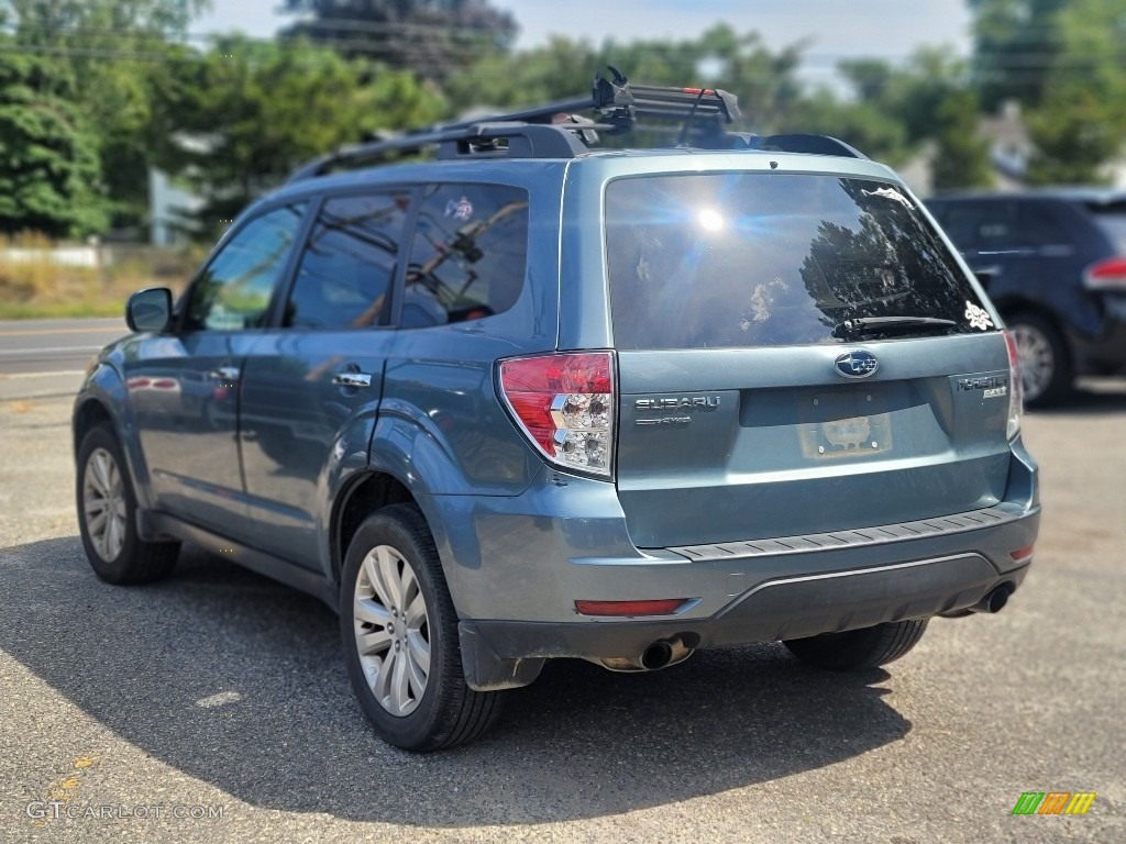 2013 Forester 2.5 X Premium - Sage Green Metallic / Platinum photo #3