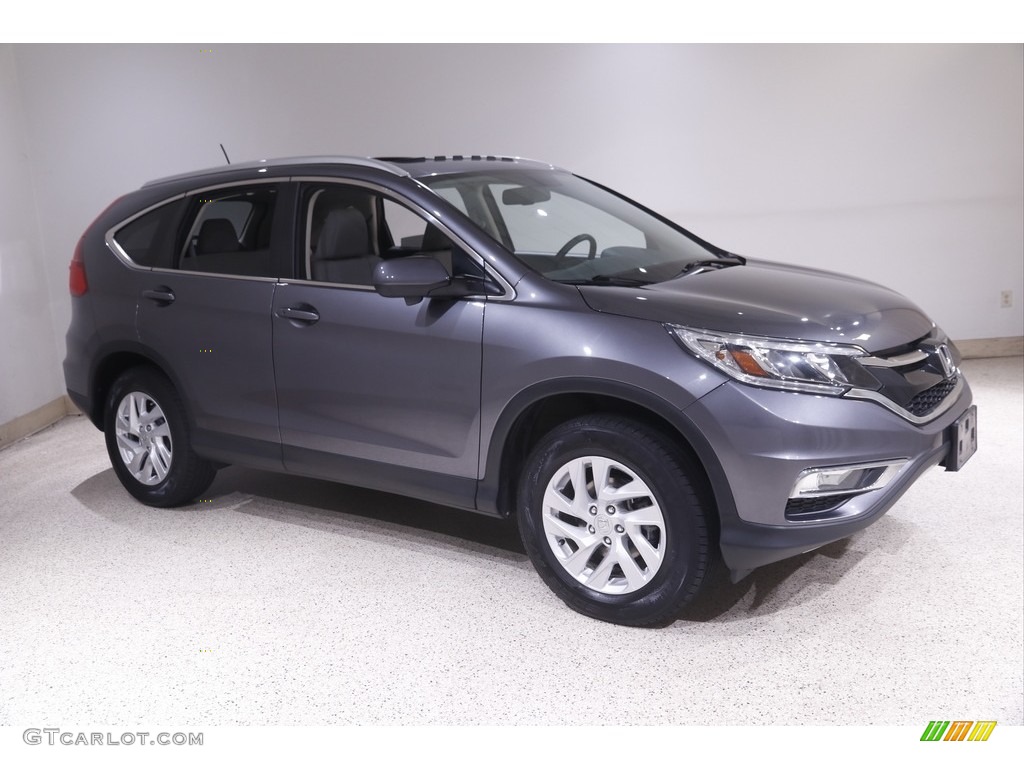 Modern Steel Metallic 2016 Honda CR-V EX-L AWD Exterior Photo #144740039