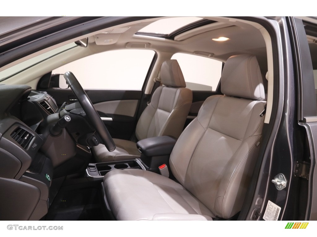 2016 CR-V EX-L AWD - Modern Steel Metallic / Gray photo #5