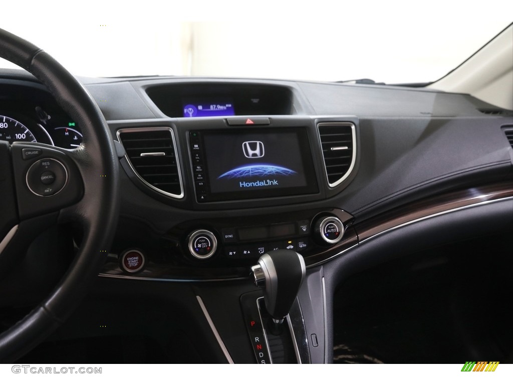 2016 CR-V EX-L AWD - Modern Steel Metallic / Gray photo #9