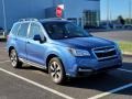 2018 Quartz Blue Pearl Subaru Forester 2.5i Premium  photo #3