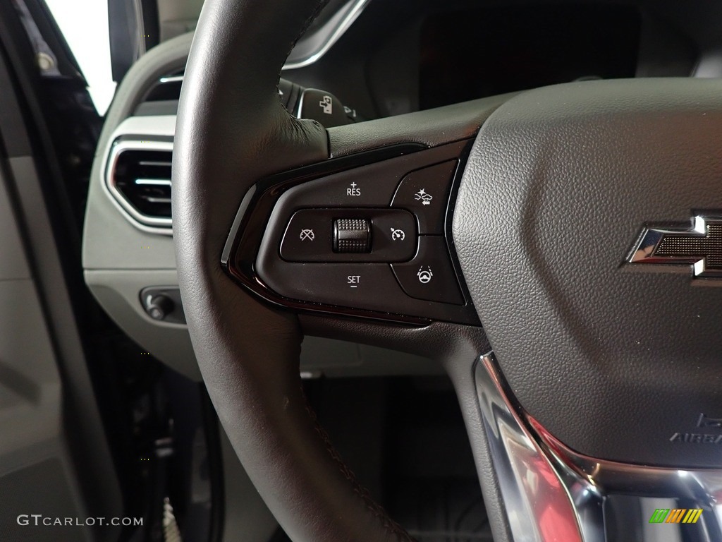 2022 Chevrolet Bolt EV LT Dark Ash/Sky Gray Steering Wheel Photo #144740225