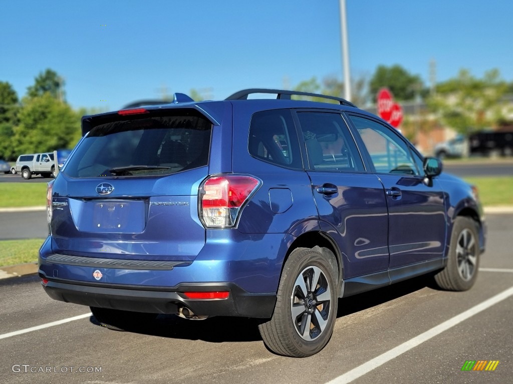 2018 Forester 2.5i Premium - Quartz Blue Pearl / Platinum photo #6
