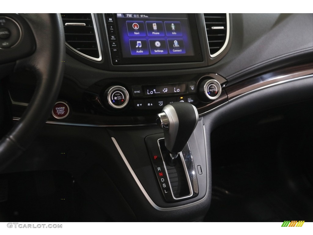 2016 CR-V EX-L AWD - Modern Steel Metallic / Gray photo #17