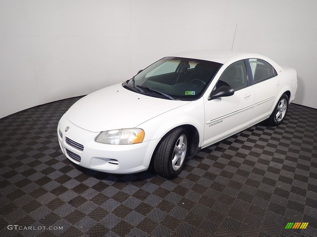 2001 Stratus SE Sedan - Stone White / Dark Slate Gray photo #7
