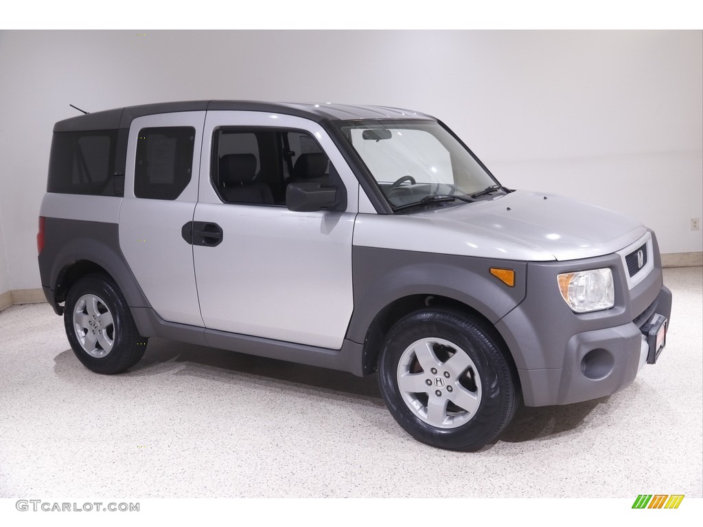 2003 Element EX AWD - Satin Silver Metallic / Gray photo #1