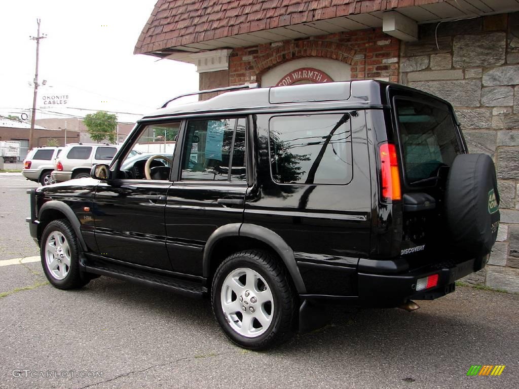 2003 Discovery HSE - Java Black / Alpaca Beige photo #8