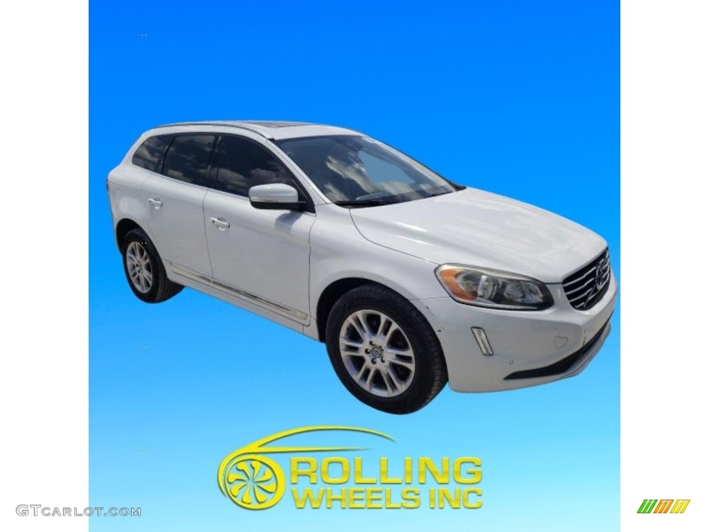 2015 XC60 T5 Drive-E - Ice White / Soft Beige photo #1