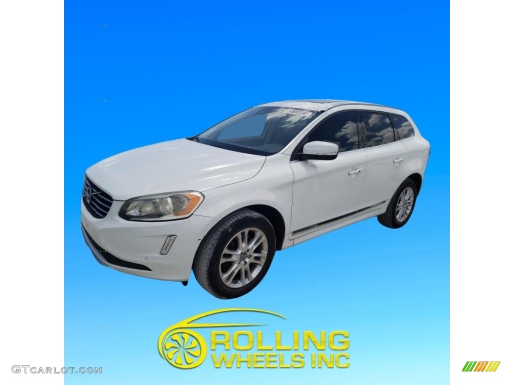 2015 XC60 T5 Drive-E - Ice White / Soft Beige photo #2