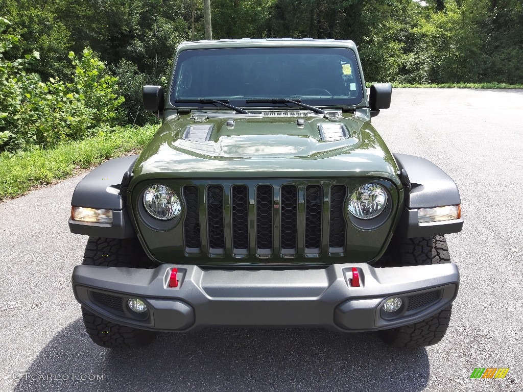 2021 Gladiator Rubicon 4x4 - Sarge Green / Black photo #3