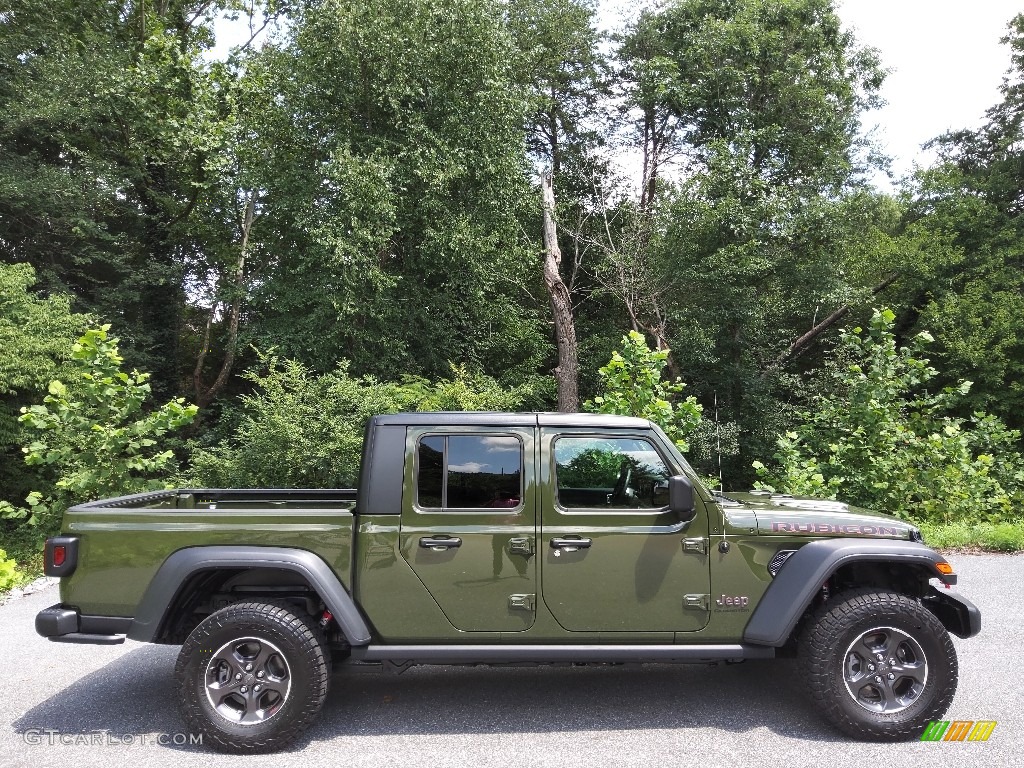 2021 Gladiator Rubicon 4x4 - Sarge Green / Black photo #5