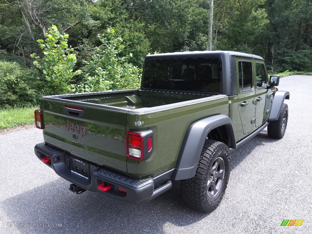 2021 Gladiator Rubicon 4x4 - Sarge Green / Black photo #6