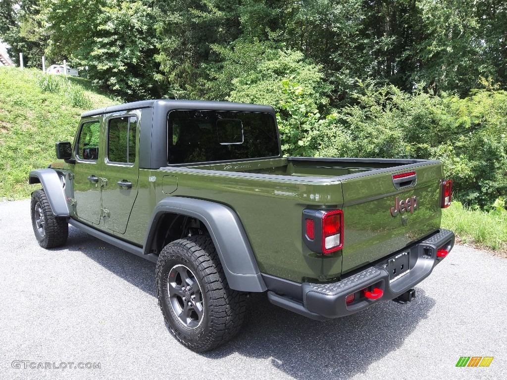 2021 Gladiator Rubicon 4x4 - Sarge Green / Black photo #9