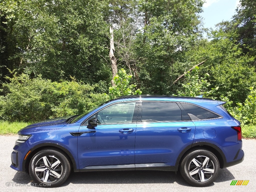 Sapphire Blue Kia Sorento