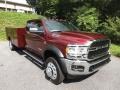 Delmonico Red Pearl 2022 Ram 5500 Tradesman Crew Cab 4x4 Chassis Exterior