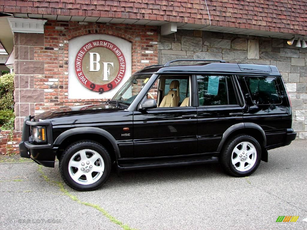 2003 Discovery HSE - Java Black / Alpaca Beige photo #13